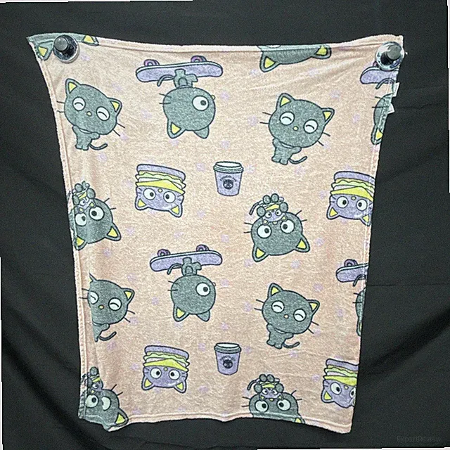 49 1/2 X 39 1/2" SANRIO HELLO KITTY & FRIENDS CHOCOCAT Silk Touch Throw Blanket