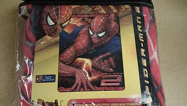 BRAND NEW SPIDERMAN TWIN SIZE THROW 60X80 BLANKET