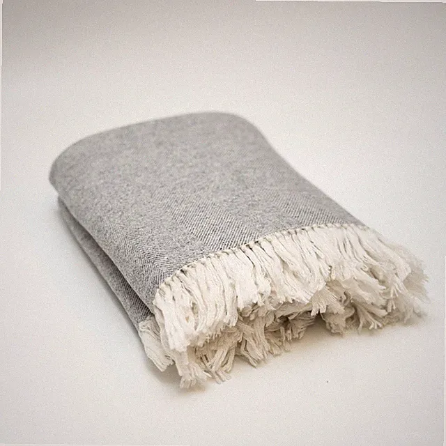 Extra Soft Cashmere High Quality Blanket / Throw Travel - Made in Nepal 56"X92"