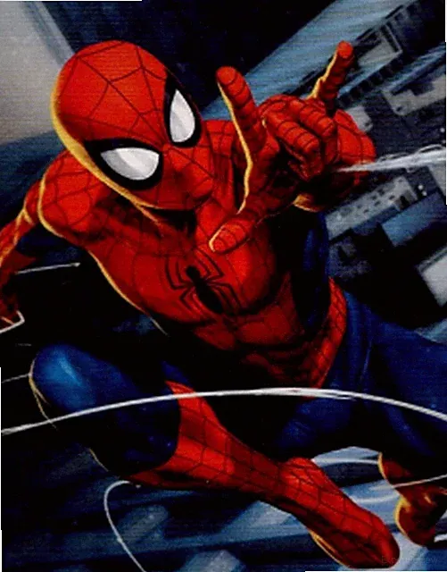 Marvel The Amazing SpiderMan Go Spidey Silky Soft Throw Blanket 40 X 50 inches