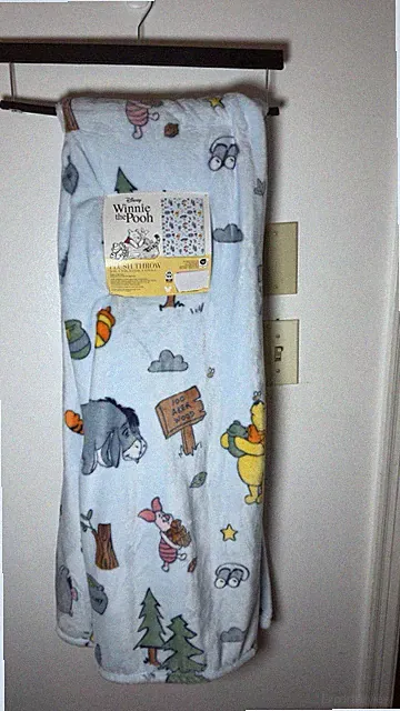 NEW Winnie the Pooh & Friends Throw Blanket 50x70