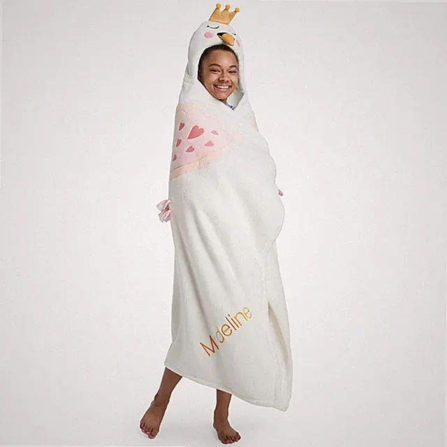 Plush Character Throw - Swan Princess...