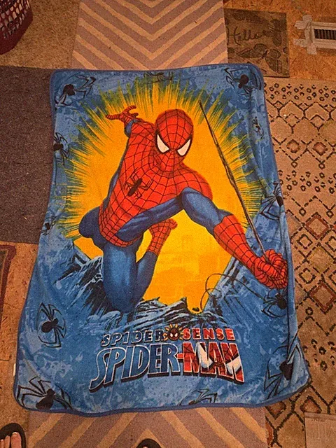 Spider Man Throw Blanket