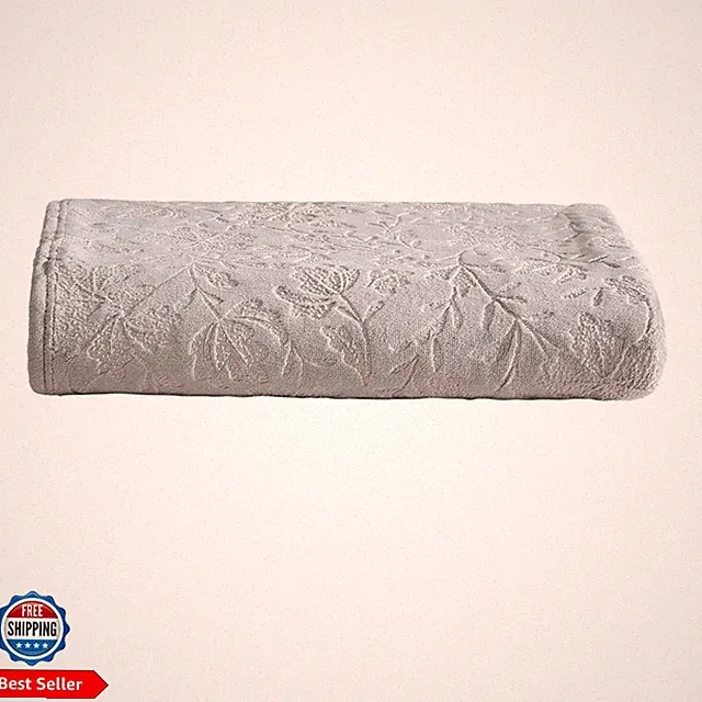 Throw Blanket, Ultra-Soft & Embossed Plush Bedding, Blanket for Couch & Bed W...