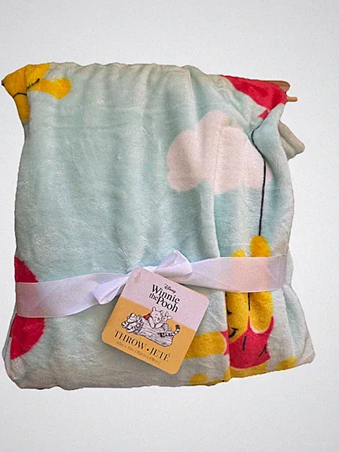 winnie the pooh blanket throw